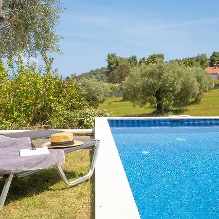 Villa Md Pool In Chroussos By Halkidiki *